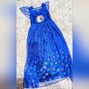 Disney Frozen Costume with Snowflake Design